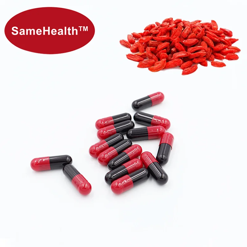 Lose Weight Function Goji Berry Nutraceuticals Chinese Wolfberry Extract Capsules