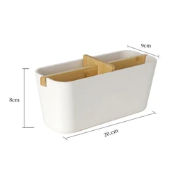 tissue box bamboo and wooden