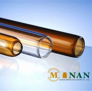 Pharmaceutical Amber Neutral glass Tube for Glass Ampoules/Injection Vials/Oral Liquid Bottle Manufacturer