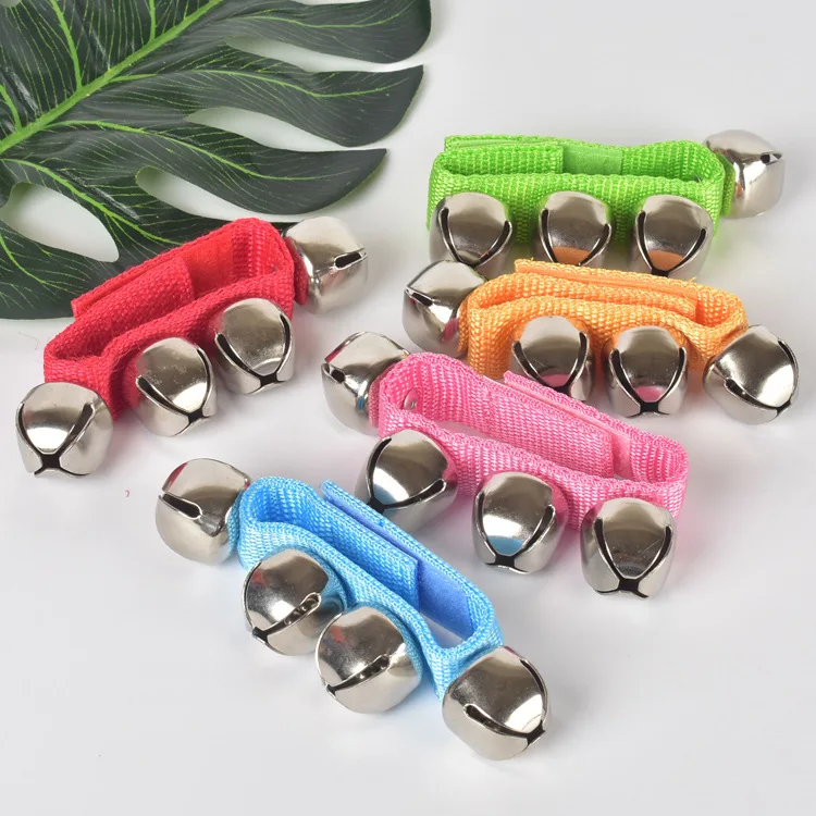 Kids Hand Wrist Bell Ring Rattle Education Musical Bracelet Toy Gift Repair Tool Suitable for Boys and Girls