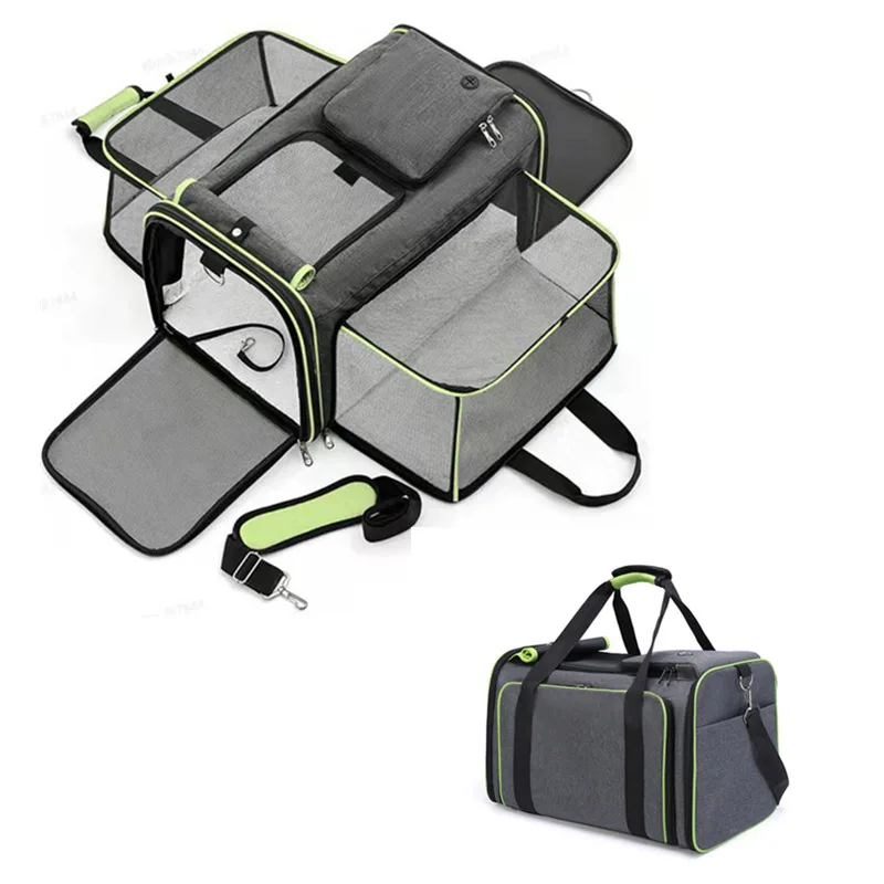 NEW Samsonite pet carrier bag  Expandable Pet Carrier for Small Dogs cats Travel Airline Approved