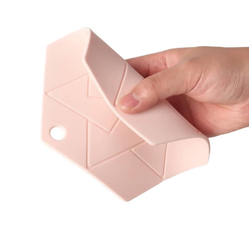 Food Grade Silicone Heat Resistant Pot Holders Multipurpose Non-Slip Hot Pads for Kitchen Potholders Silicone Trivet Mats