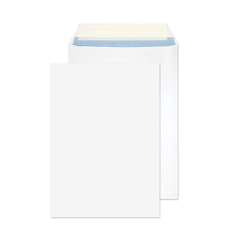 
C4 324 x 229 mm 90 gsm Self Seal Pocket Envelopes Paper White Envelope Packing Pack of 50 Box Set 