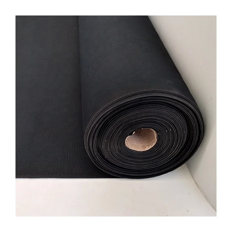 EPDM водонепроницаемая черная резиновая кровельная