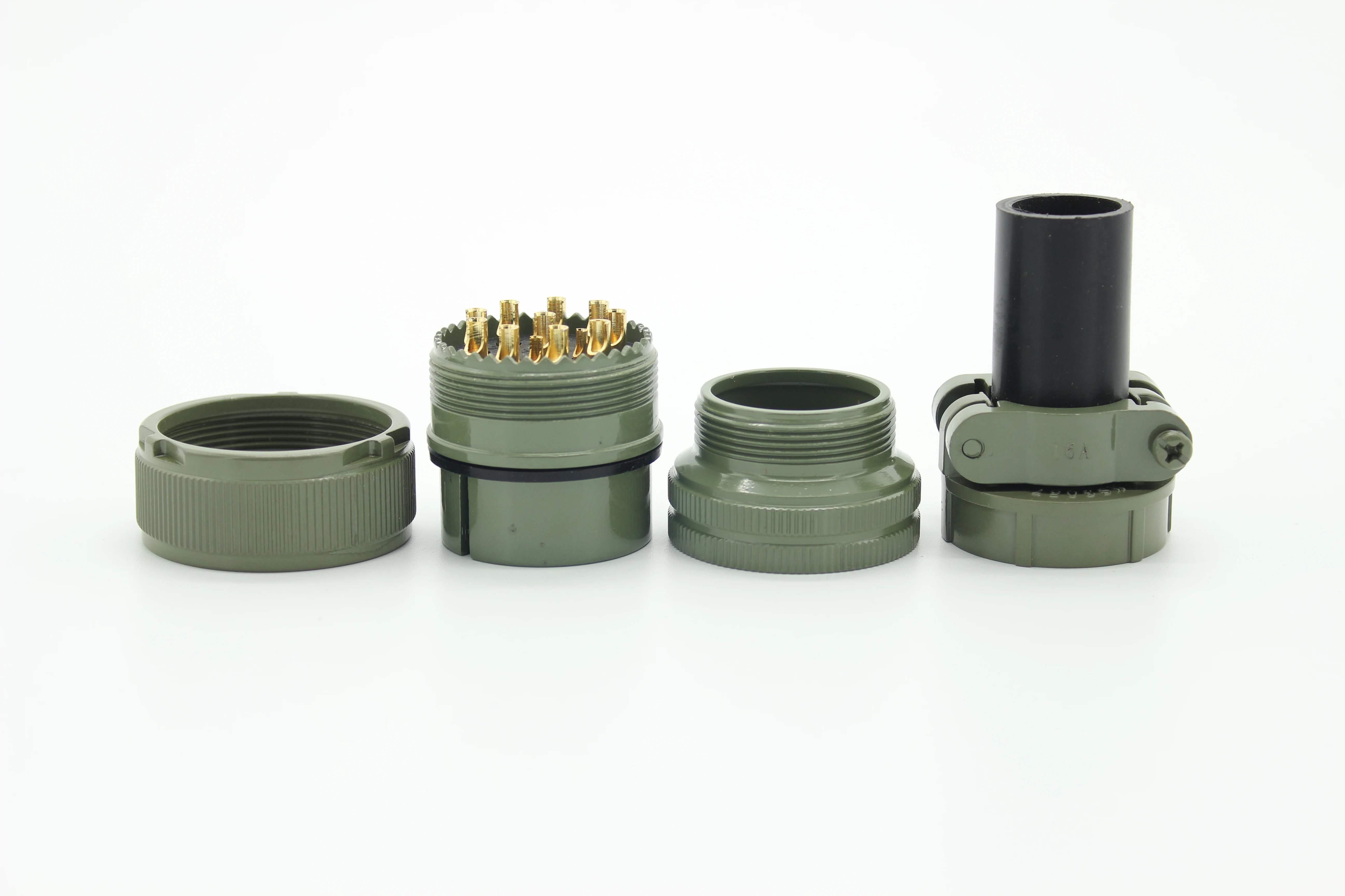 High Voltage Connector China Manufacturer 22 Pins Circular Connector Bayonet Connector 22 Pin Ms3106a 28-11s