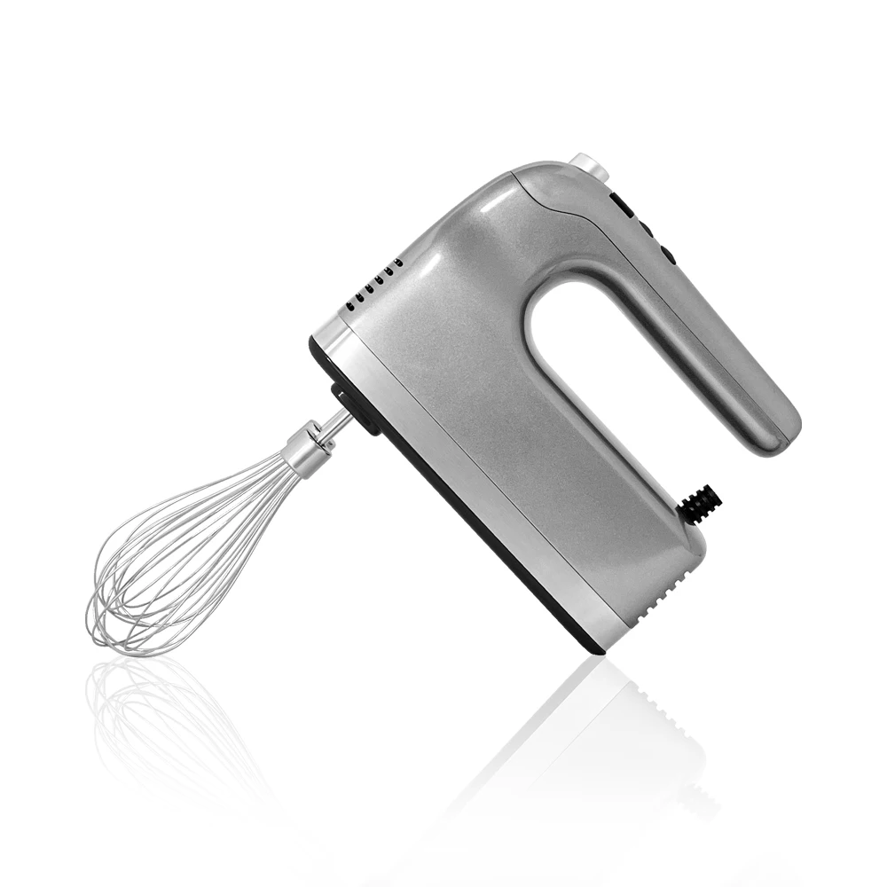 2024 New Professional Handheld Shaker Egg Mixer Multifunction Low Noise Hand Blender with Double Paddle and Base for House Use