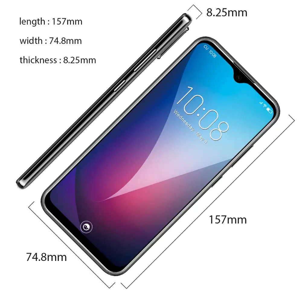 New Arrival Oukitel Y4800 Smartphone 6GB RAM 128GB ROM Android 9.0 48MP AI Camera 4000mAh 6.3' Young 4G Mobile Phones Y4800