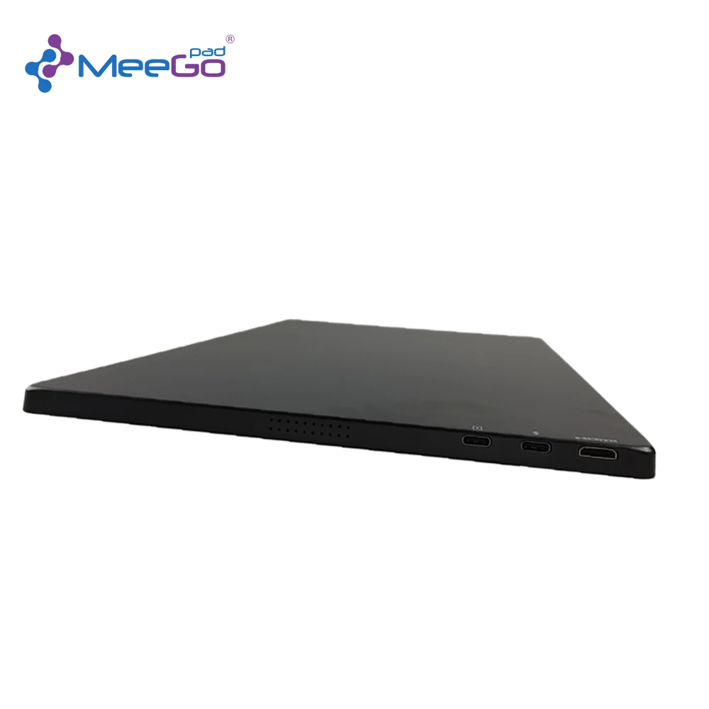 MeeGopad P6 liquid crystal big size 15.6 inch IPS HD Display  Portable with leather sheath speaker multi functional monitor