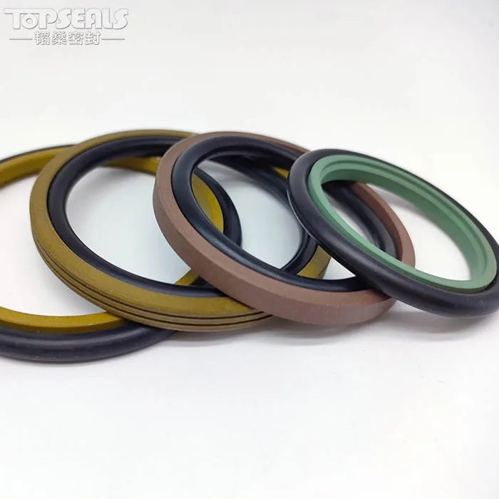 Hydraulic cylinder FKM UN UHS piston rod seal  PU U Cup Seal