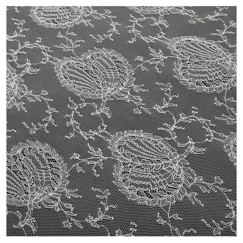 Hot sale chantilly lace fabric in dubai