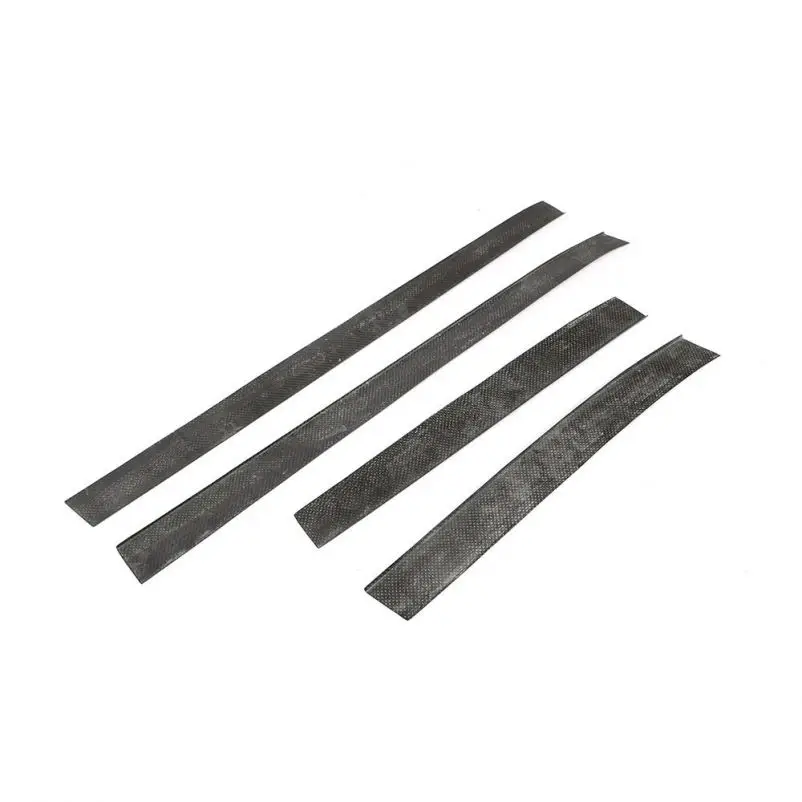 RZ Style Model X DRY Carbon Fiber Side Door Decoration Trims for Tesla Model X 2016-2018