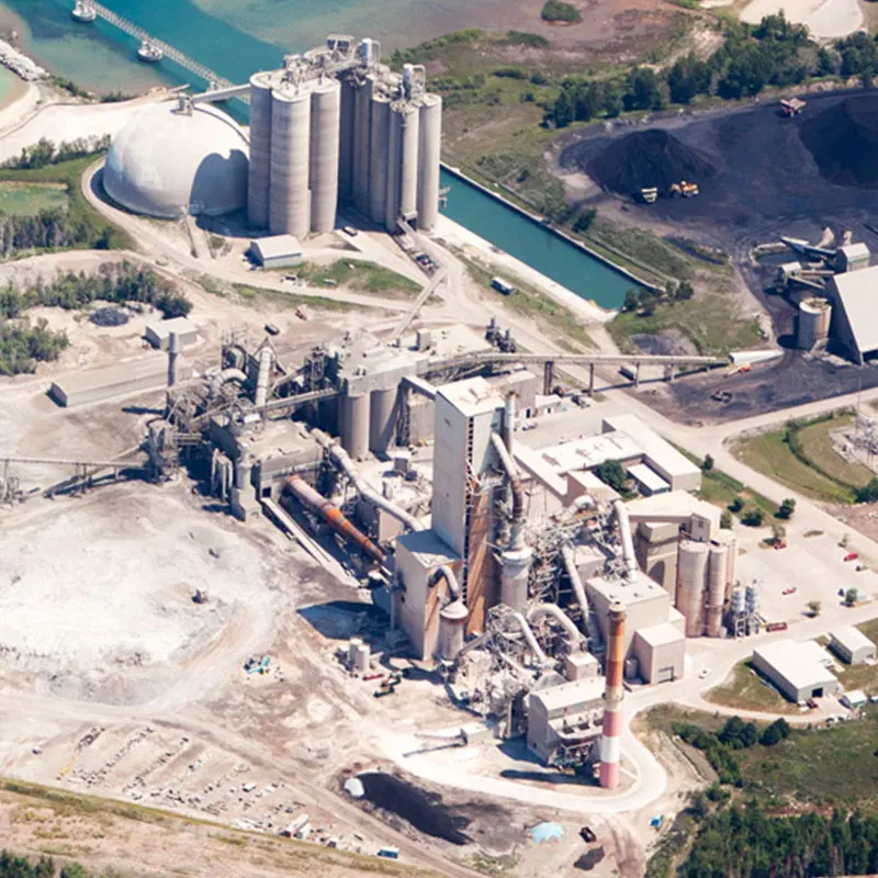 42.5 Portland Cement Making Plant 1500 Tpd Dry Process New Small Unit Machinery Cement Factory For Make Cement
