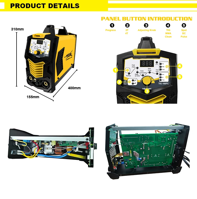 Инвертор 220 В Igbt MmaTig Импульсный сварочный аппарат