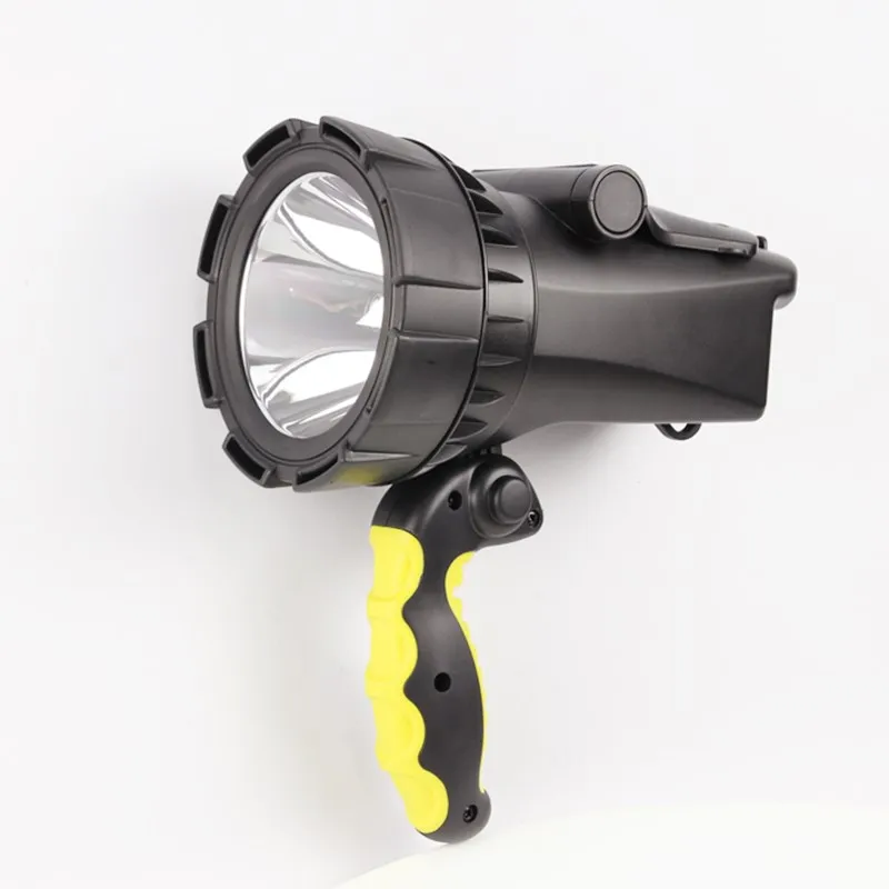 Xhp70 10W 6000 Lumens Solar Rechargeable High Powerful Hunting Camping Searchlight  Led  Flashlight