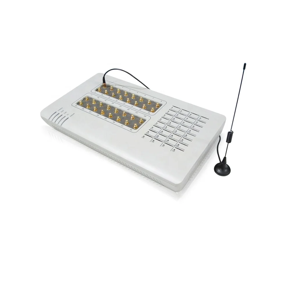GSM шлюз Voip с SIP и H323 Protol Gsm Goip 32 порта Voip Gsm шлюз Voip терминала