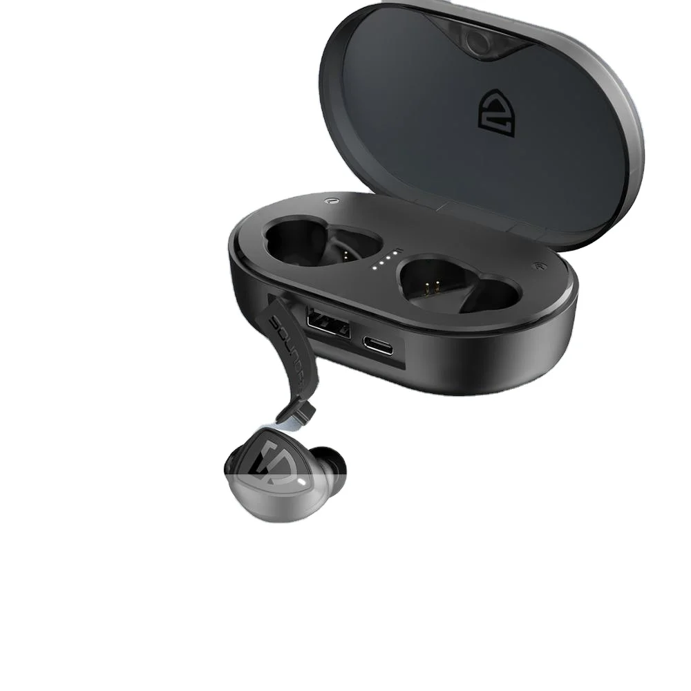 SOUNDPEATS True shift2 Auriculares Inalambricos SoundPEATS Trueshift 2 Cascos с тактикой управления, непроницаемый IPX7,