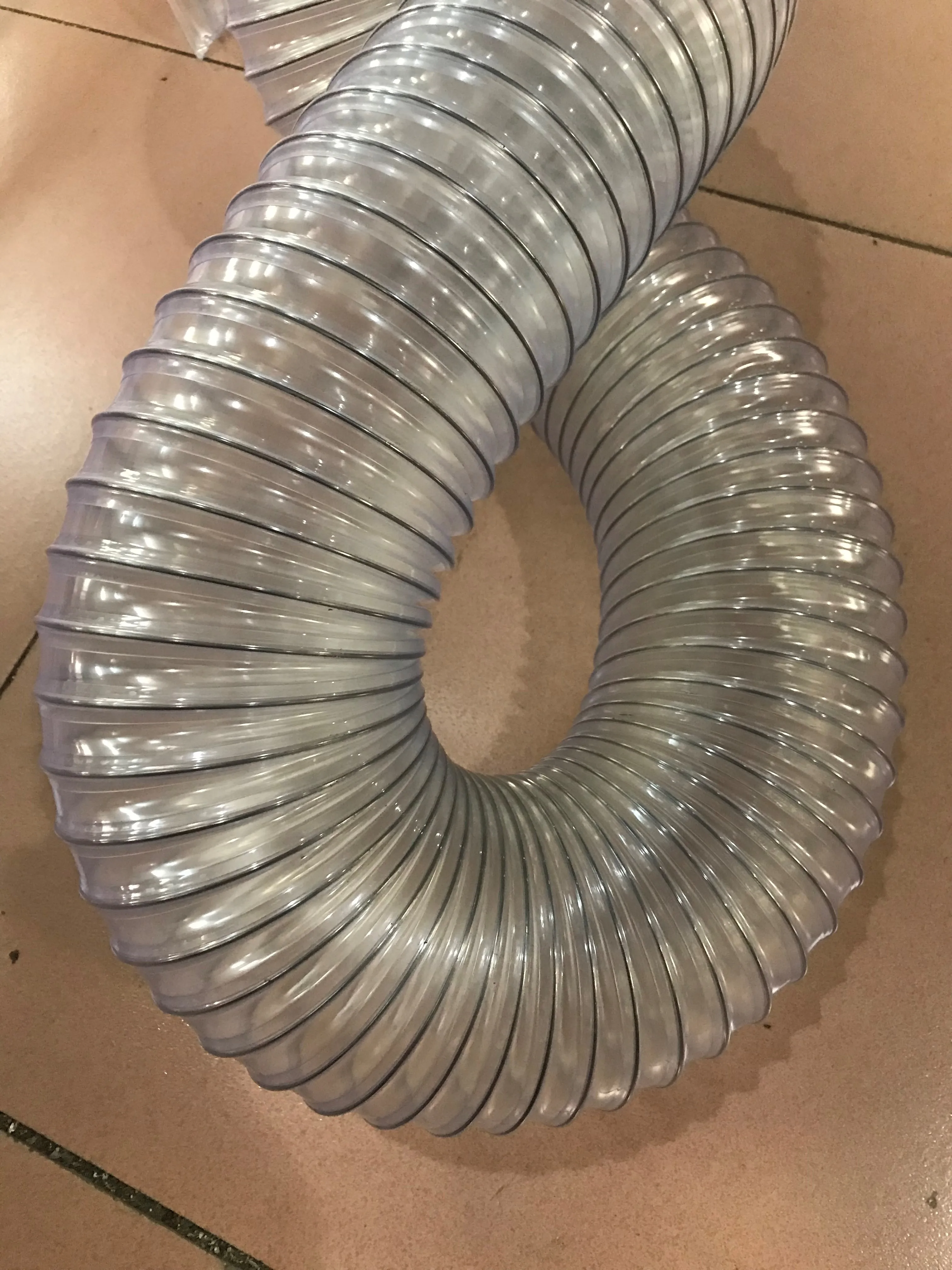 Factory Price PVC Spring Spiral Wire Flexible Hose Production Line PVC Spiral Reinforced Hose