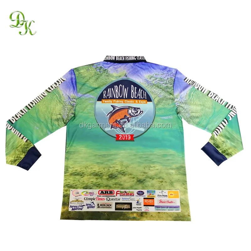 
custom long sleeves uv button up fishing shirt quick dry australia 