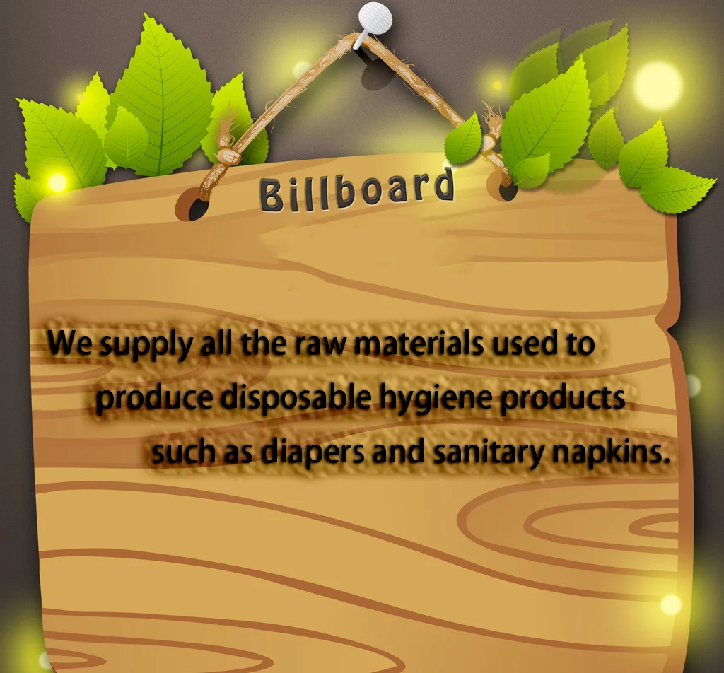 Hydrophilic Hydrophobic Hot Air Through Non Woven Fabric For A Grade Baby Diaper Nao Tecidos Para Fraldas