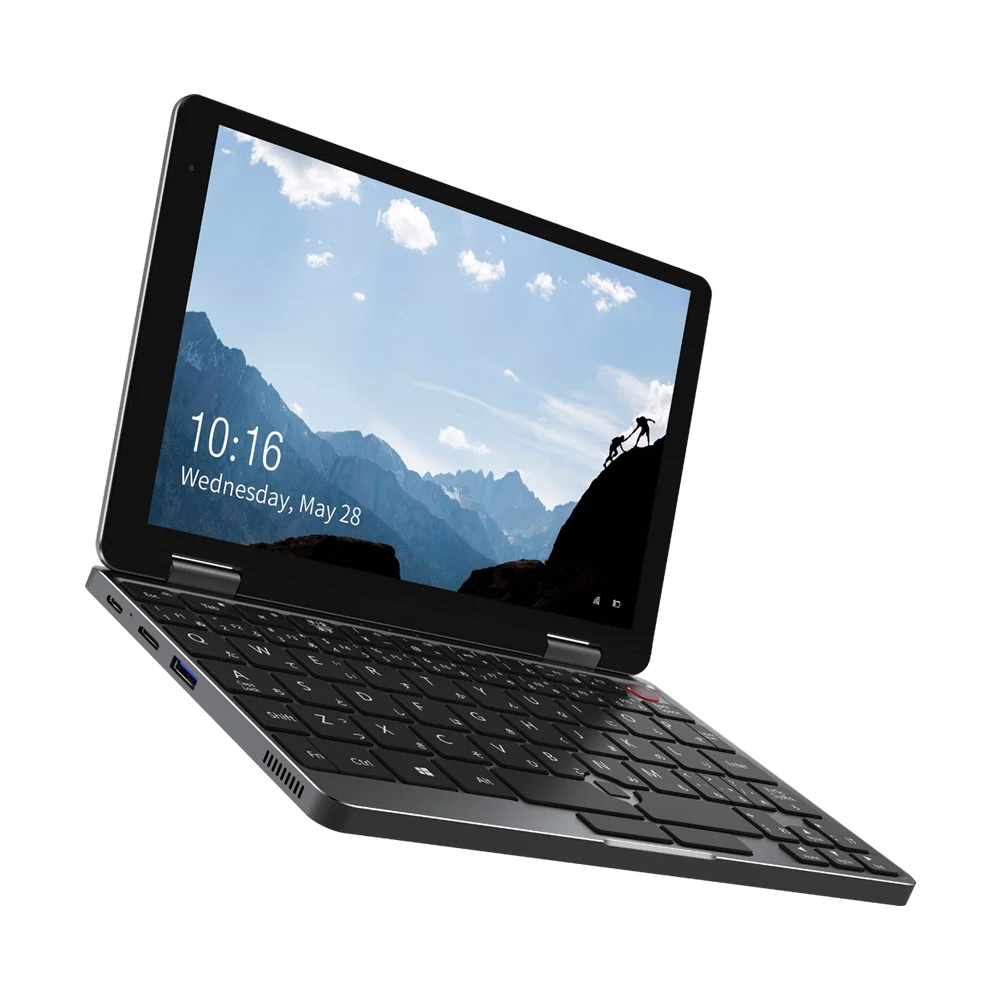 CHUWI MiniBook 8100Y 8GB 256GB Win 10 OS Fingerprint Pocket Laptop Inch IPS Screen Intel Core M3Processor