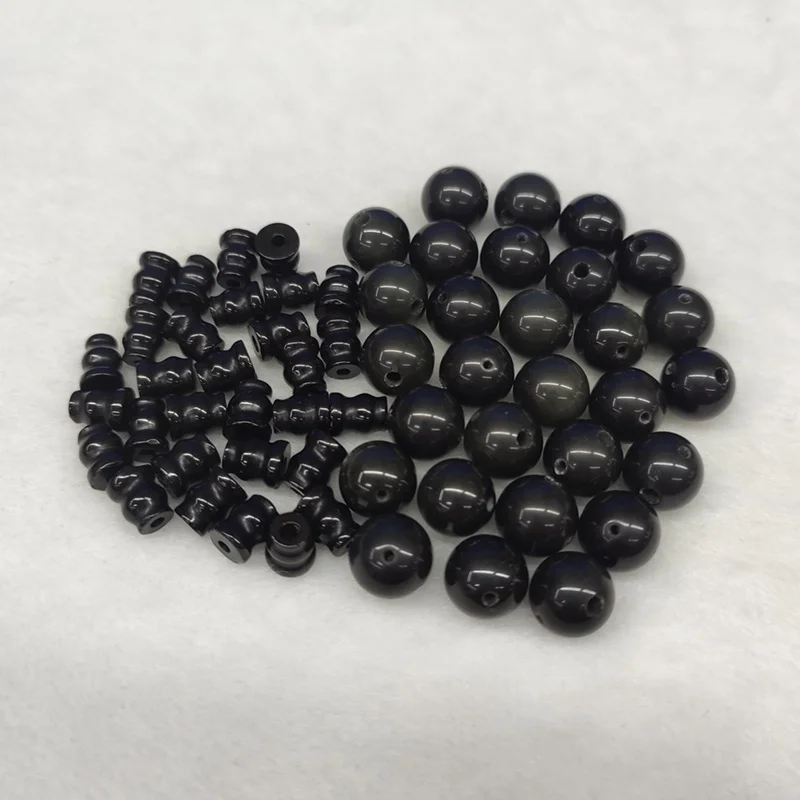 Wholesale assorted gemstone three hole guru bead sets for making braclets/prayer necklaces/rosary and diy jewelry