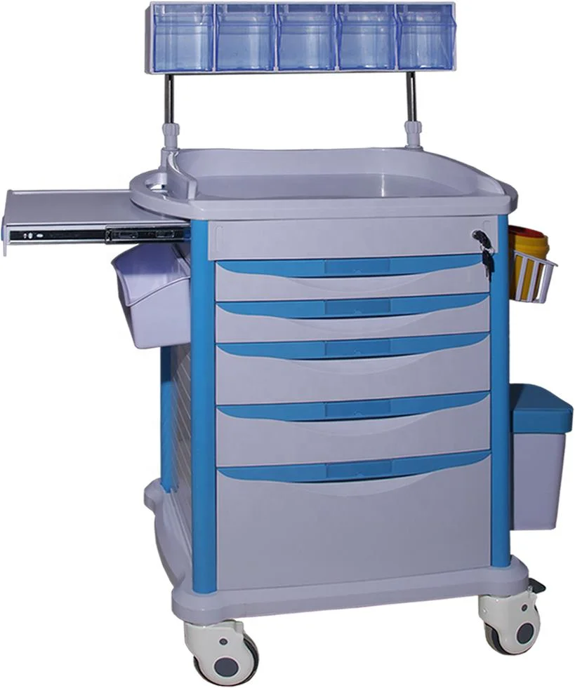 
factory direct price Anesthesia ABS hospital trolley Holz-Krankenhaus Bett Zuhause Pflege medical trolely 