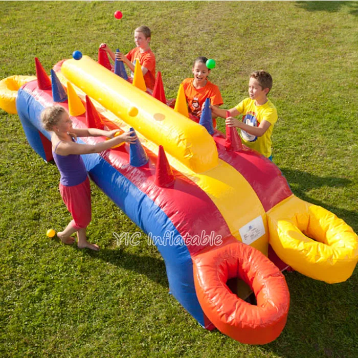 Fun Party Rentals Games Inflatable Table Airball Game Interactive Floating Ball Carnival for Kids and Adults
