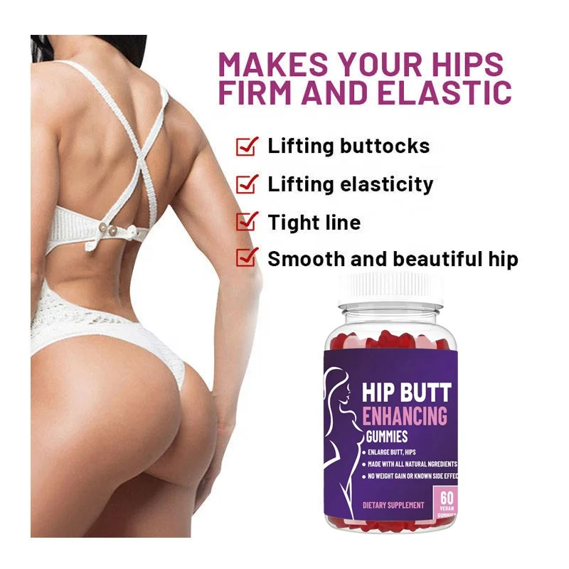 Wholesale Feminine Gummies BBL Butt Lifting Gummies for Butt Food Supplements Health and Wellness Product Gummies Supplements