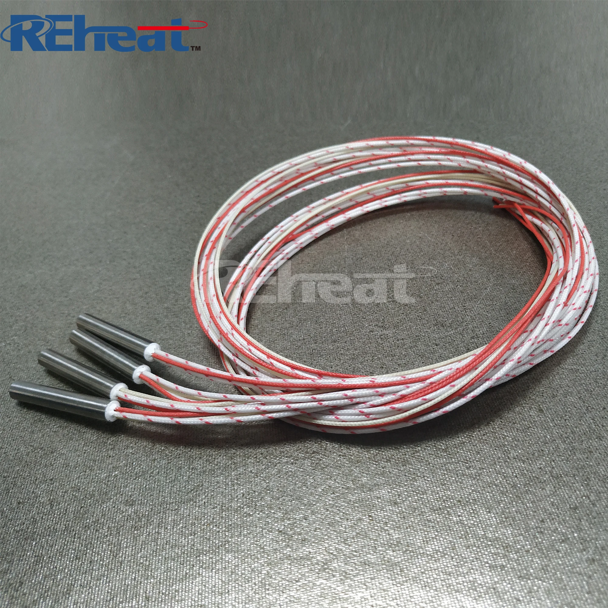High density 220V electric cartridge heater with thermocouple K type for plastic injection moulds