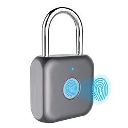 elinsmart fingerprint padlock YL-P8 for bag fingerprint luggage pad lock with mini design