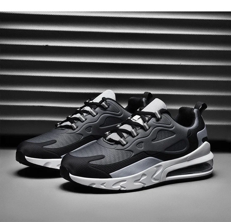 Wholesale Promotion Mesh Comfortable Basketball Running Air Cushion Anti Slip Casual Sneakers Light Breathable Luxury Shoes Men