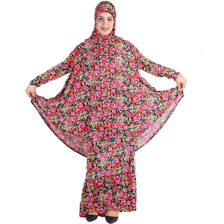  Новинка 2021 женский дизайн Abaya 2 предмета хиджаб абайя с платьем в наличии Исламская