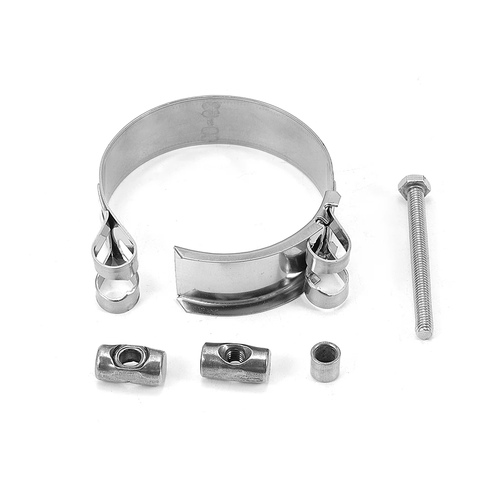 Сверхмощный металлический оцинкованный углеродистый хомут для шланга из нержавеющей стали