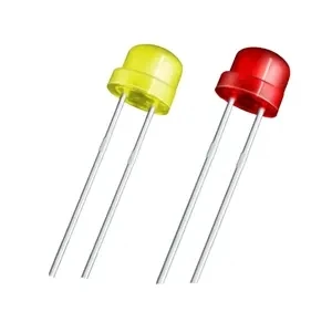 make and sell straw hat high bright yellow 4.8mm 5mm led diode for mini led lights for crafts