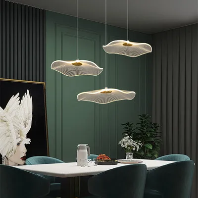 wholesale creative indoor home hotel villa decoration jellyfish shape stair acrylic led chandelier