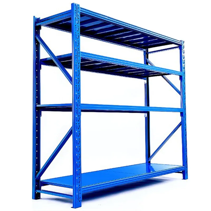 Epoxy Powder Coated galvanized Medium Duty pallet Shelving