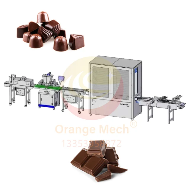 Fully Automatic Chocolate Production Line High-Efficiency Cocoa Bean Processing Equipment