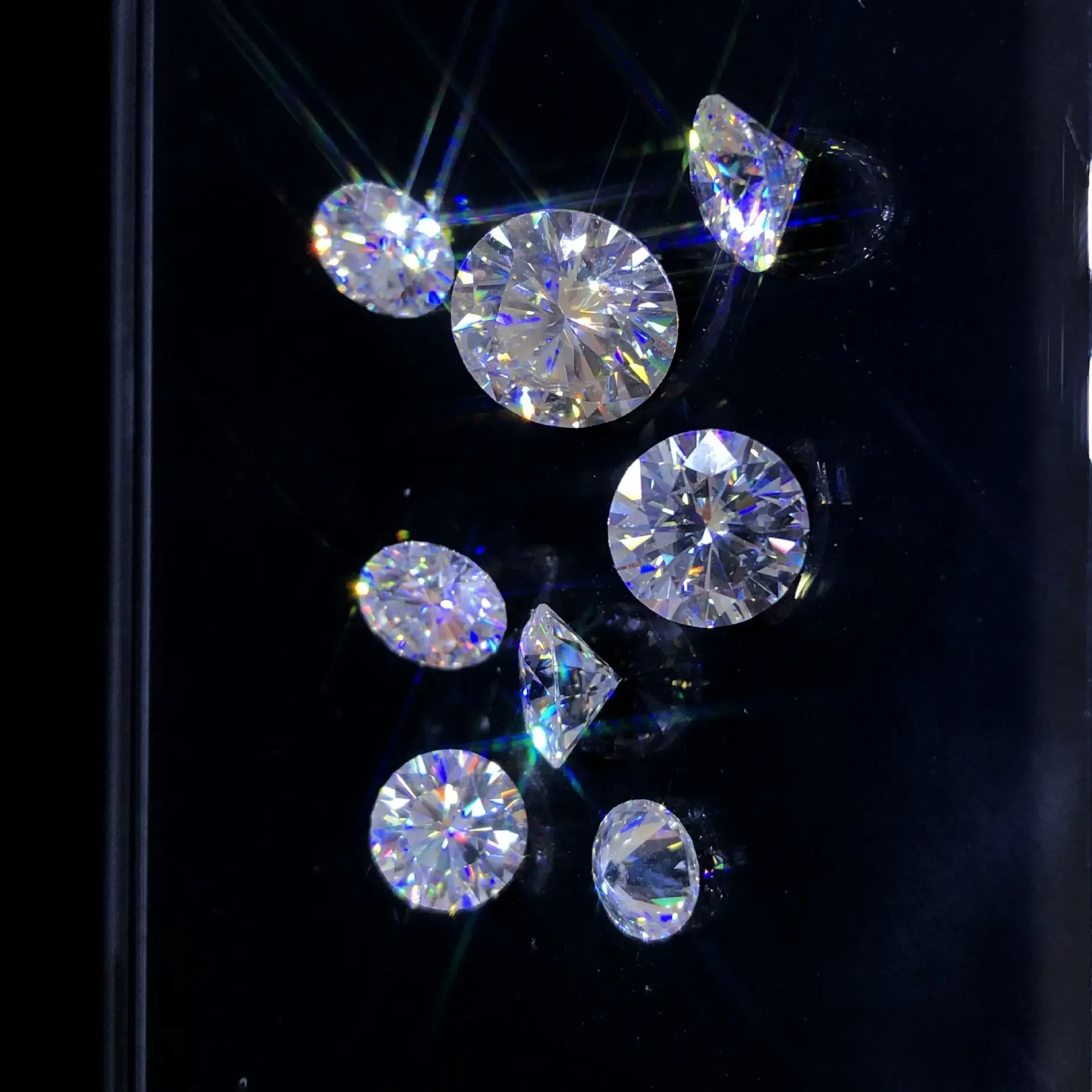 Factory Wholesale GIA IGI Certified VVS1 VVS2 Princess Emerald Radiant Cut CVD Loose Lab Grown Diamond 1ct 2ct 3ct 4ct 5ct 10ct