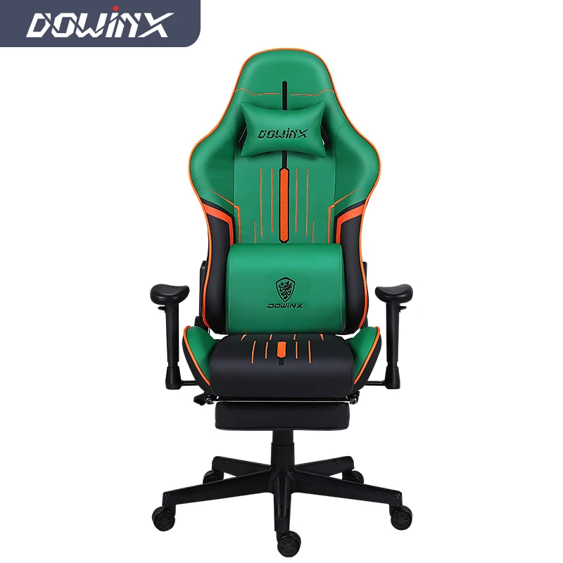 Black and Green Gaming Chair High Back Racing Gamer Chair Home Furniture Bedroom laptop Sport Silla Gamer Cooling Chair Gaming