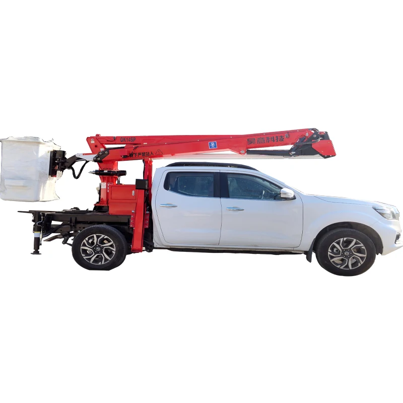 Aerial Work Platform Telescopic Boom Car Lift Mounted