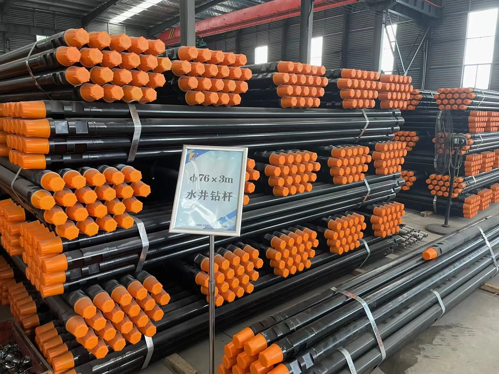 Wholesale Customization New Used 89mm API Adequate Steel Geological Drill Pipe 76mm 102mm 114mm Water Well Drilling Construction