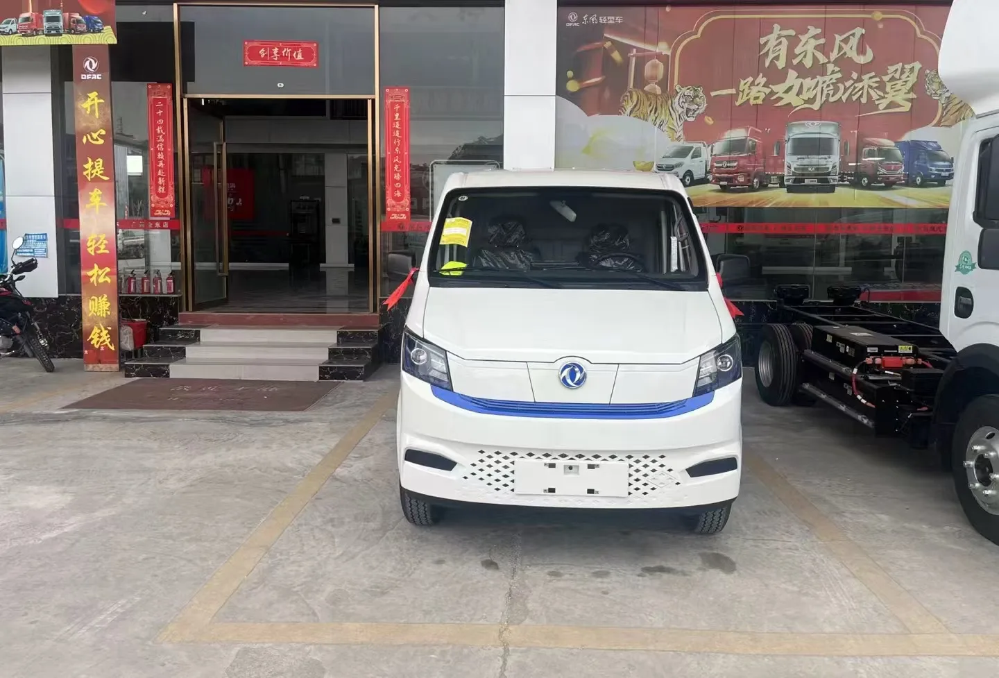 Dongfeng EM27 полностью Электрический мини-грузовик Китай лидер продаж грузовой фургон дальность 230 км новое состояние левое рулевое управление задняя камера
