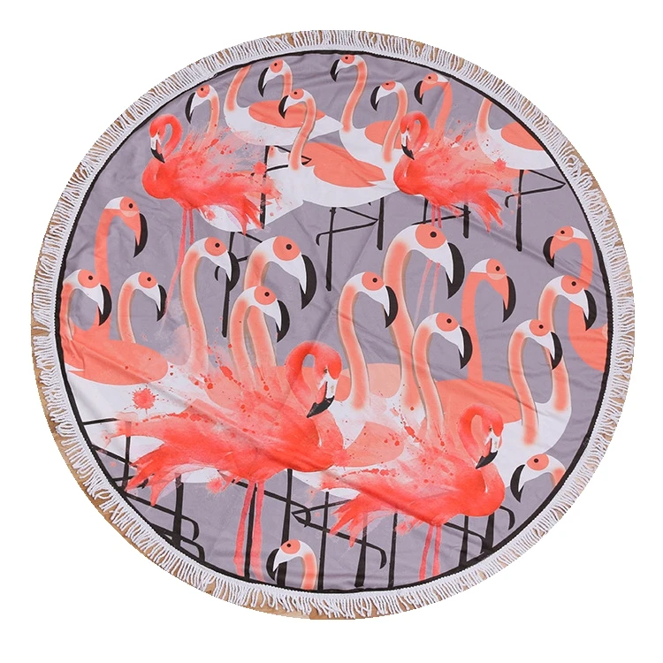 Чистые полиэфирные большие индивидуальные пляжные полотенца boho из микрофибры с индивидуальным принтом толстое пляжное полотенце с логотипом