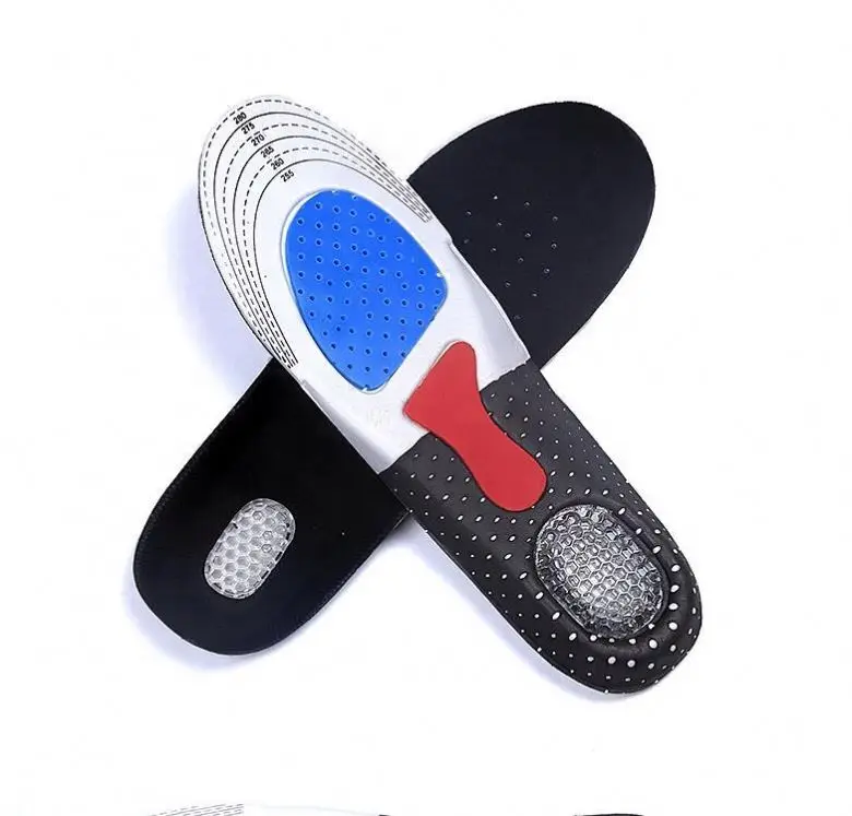 Sports Silicone Gel Insoles unisex Arch Support Orthopedic Plantar Fascists Running Insole