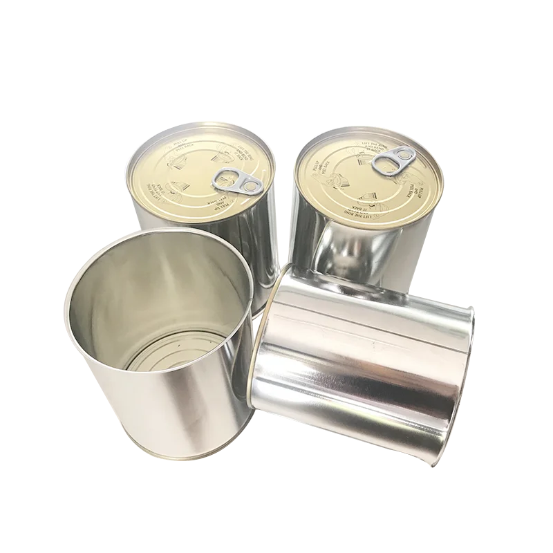 Оловянная банка объемом 1 л с легко открывающимися крышками для промышленной химической цементной упаковки