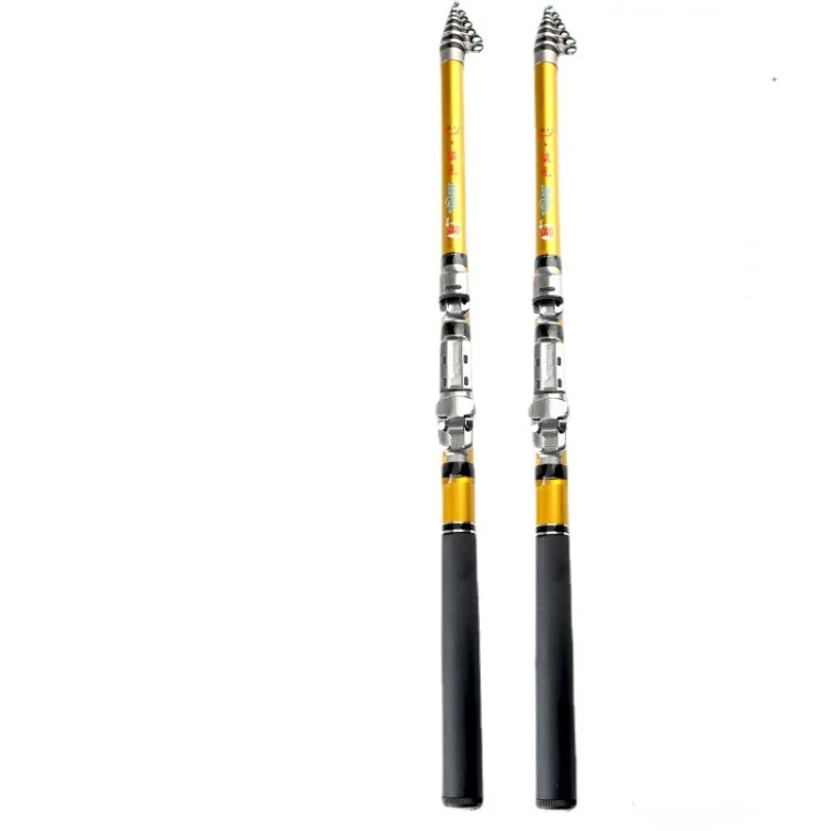 Telescopic Rock Fishing Rod 1.5-3.0m Carbon Fiber Spinning Boat/Raft Fishing Pole Sea Fishing Rods