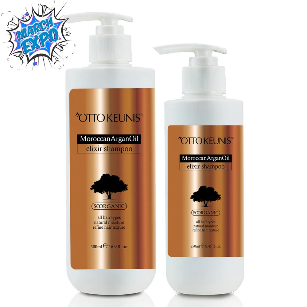 Argan Oil Private Label Organic Hair Extension Sulfate-free Shampoo And Conditioner For Thailand Hair Care