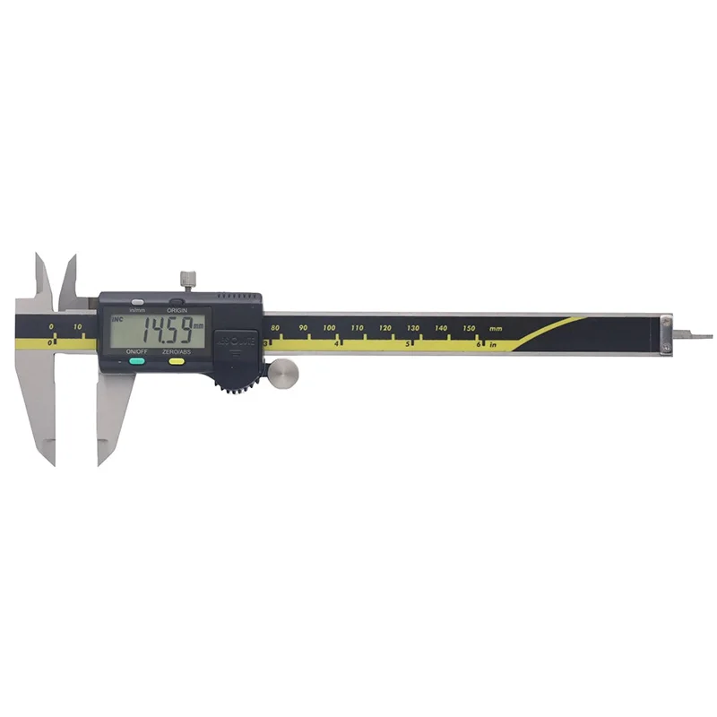 Mechanical Sliding Digital Calipers Stainless Steel Accuracy Aperture Depth Diameter Vernier Caliper