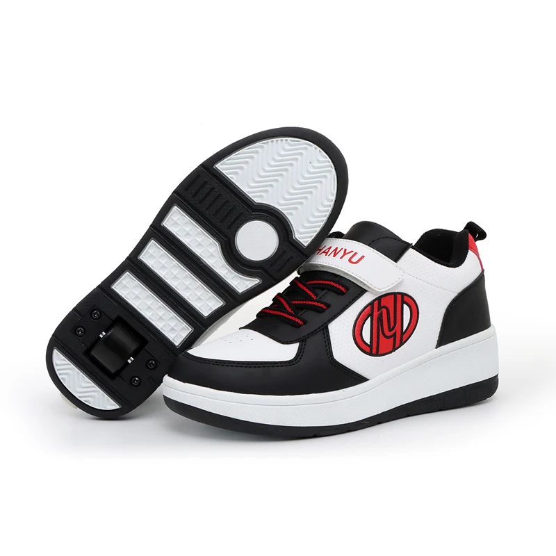 roller shoes with retractable wheels  single-wheel  shoes for kids adults