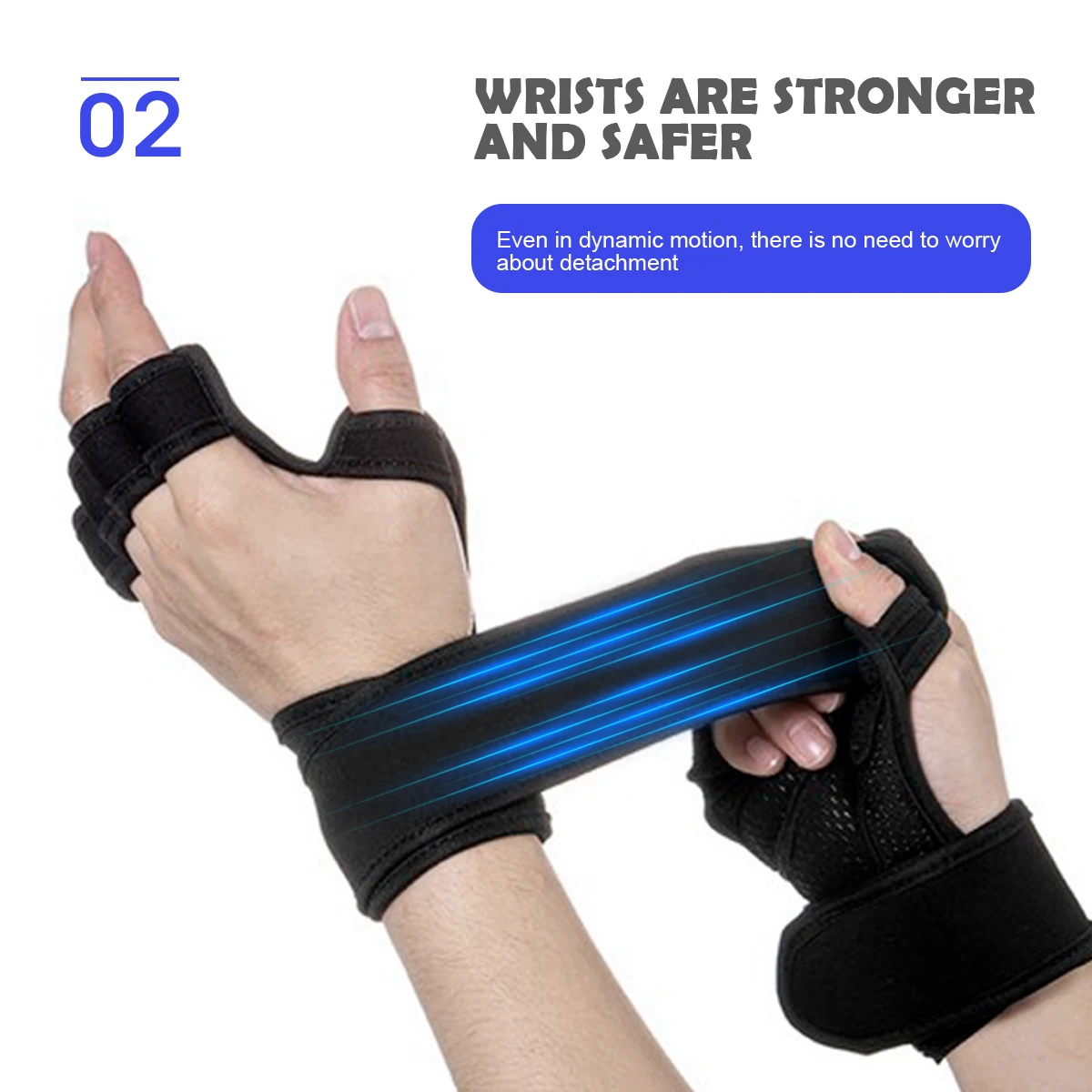 Hot Sale Belt Wrist Gym Gloves Workout Weightlifting Gloves Strong Grip Sports Cross Training Gloves